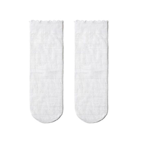 07832532-40 Гольфы капроновые для девочки белые для девочки белый фото №2