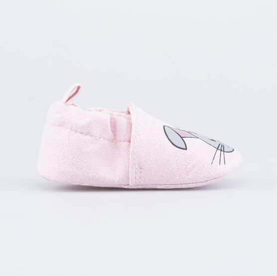 001110-11 Пинетки розовые Зайка для девочки розовый фото №2