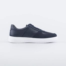 732347-25 Кожаные полуботинки с перфорацией для мальчики синий фото №2