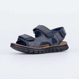 722036-72 Сандалии из натурального нубука для мальчики синий