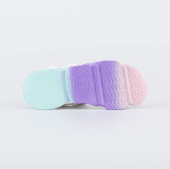 524088-22 Сандалии на липучках для девочки для девочки белый фото №3