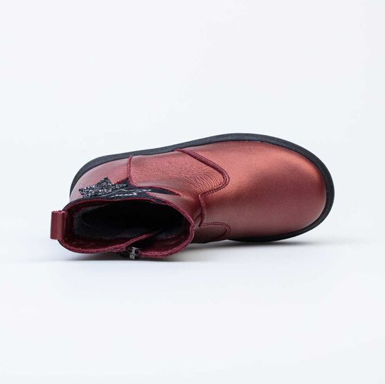 462102-32 Сапожки для девочки бордовый фото №4