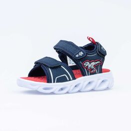 323069-11 Пляжная обувьс LED-подсветкой на подошве для мальчики светло-синий