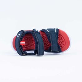 323069-11 Пляжная обувьс LED-подсветкой на подошве для мальчики светло-синий фото №4