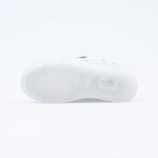 534032-71 Полуботинки с LED-подсветкой на подошве для девочки серебрист. фото №3