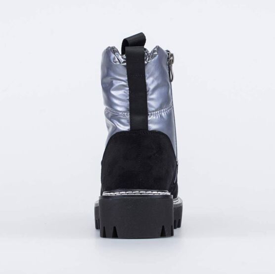 764050-42 Ботинки-дутики для девочки для девочки серебристый фото №5