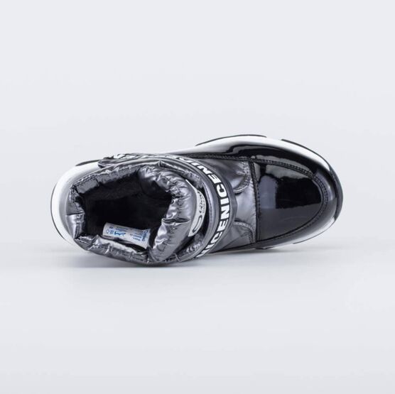 654047-42 Сапожки-дутики для девочки для девочки серый фото №4