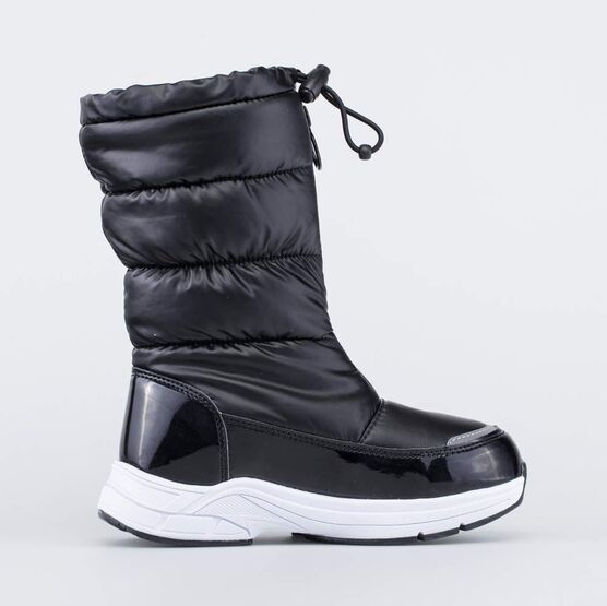 764924-43 Мембранные сапожки для девочки для девочки черный фото №2