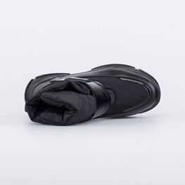 654059-41 Сапожки-дутики для девочки для девочки черный фото №4