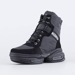 654060-42 Ботинки-дутики для девочки зимние для девочки черный