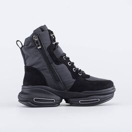 654060-42 Ботинки-дутики для девочки зимние для девочки черный фото №2