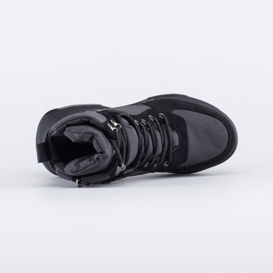 654060-42 Ботинки-дутики для девочки зимние для девочки черный фото №4