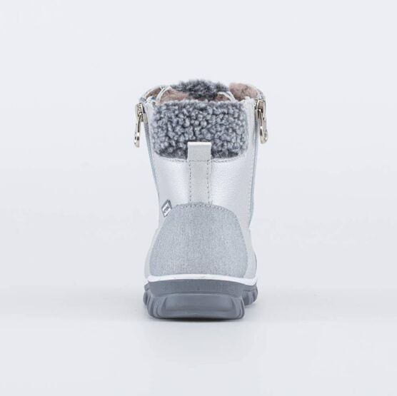 352303-53 Зимние ботинки на молнии для девочки для девочки серебристый фото №5