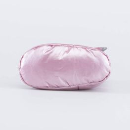 001107-42 Теплые меховые пинетки для девочки розовый фото №3