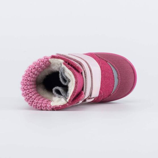 357005-44 Валенки на липучках для девочки розовый фото №4