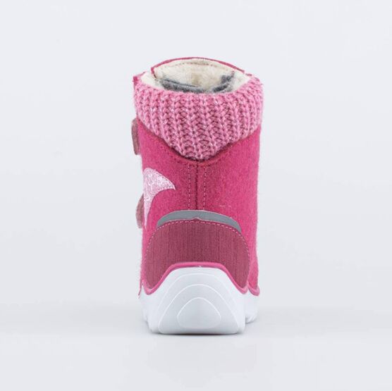 357005-44 Валенки на липучках для девочки розовый фото №5