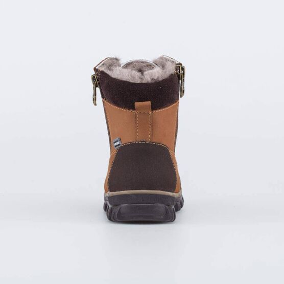 352305-52 Зимние ботинки для мальчика для мальчики коричневый фото №5