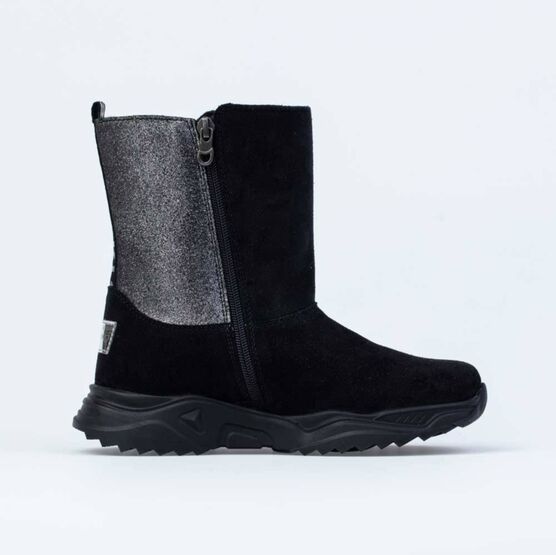 562062-43 Зимние сапожки для девочки для девочки черный фото №2