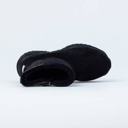 562062-43 Зимние сапожки для девочки для девочки черный фото №4