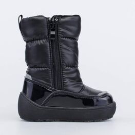 264931-44 Мембранные сапожки для девочки для девочки черный фото №2