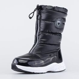 664986-43 Мембранные сапожки для девочки для девочки черный