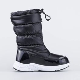 664986-43 Мембранные сапожки для девочки для девочки черный фото №2