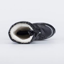 664986-43 Мембранные сапожки для девочки для девочки черный фото №4