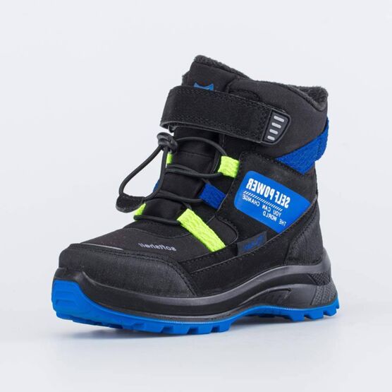 654844-42 Мембранные ботинки для мальчика для мальчики черный