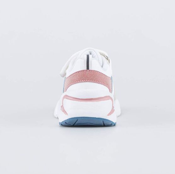 344284-71 Кроссовки для девочки Контраст для девочки белый фото №5