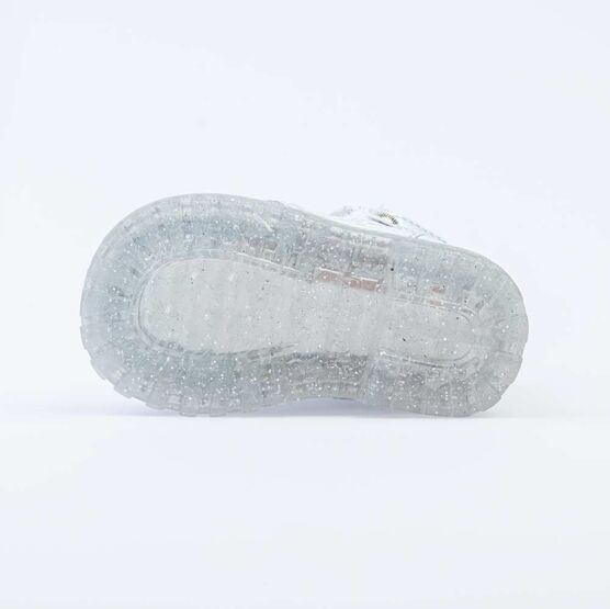 052142-21 Ботинки для первых шагов для девочки серебристый фото №3