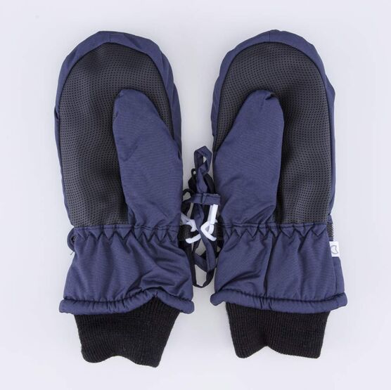 07721127-40 Варежки утепленные Акуленок для мальчики синий фото №2