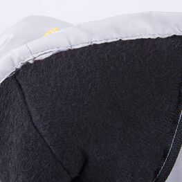 07821135-40 Варежки утепленные Лисичка для девочки светло-серый фото №4