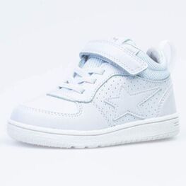 054007-26 Ботинки для первых шагов Звезда для мальчики белый