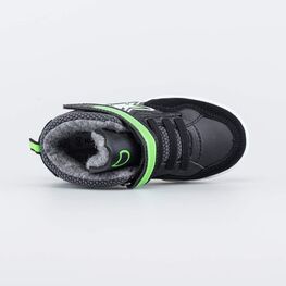 354033-33 Ботинки с LED-подсветкой для мальчики чер-зел фото №4