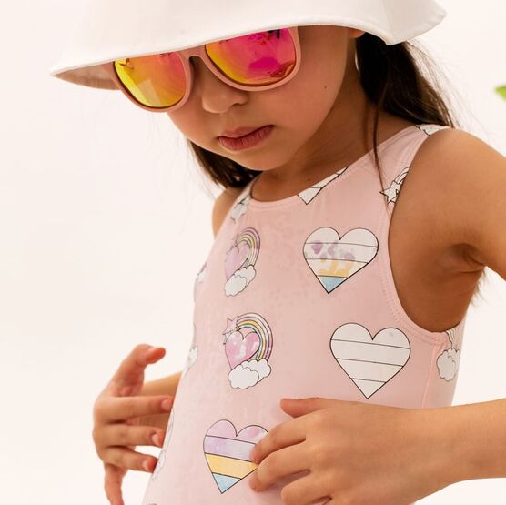 07852030-41 Купальник для девочки розовый для девочки розовый фото №7