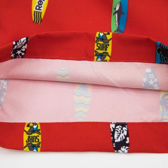 07753050-40 Шорты купальные для мальчика Серфинг для мальчики красный фото №4