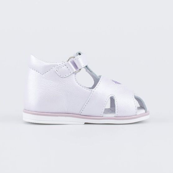 022137-23 Сандалии для девочки Сердечко для девочки сиреневый фото №2