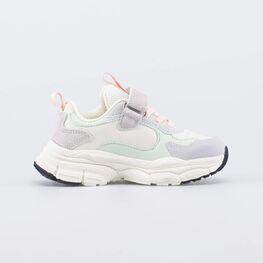 644490-72 Подростковые кроссовки для девочки для девочки сер-роз фото №2