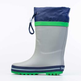366225-11 Резиновые сапоги Динозавр Hello для мальчики сер-зел фото №2