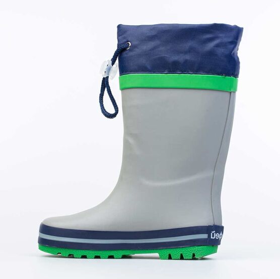 366225-11 Резиновые сапоги Динозавр Hello для мальчики сер-зел фото №2