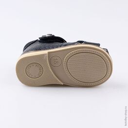 022109-23 Туфли летние для девочки светло-синий фото №3