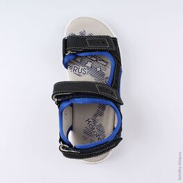 522013-20 Сандалии для мальчики светло-синий фото №4