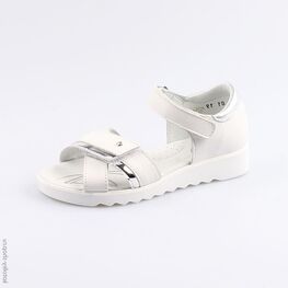 522138-21 Босоножки для девочки белый