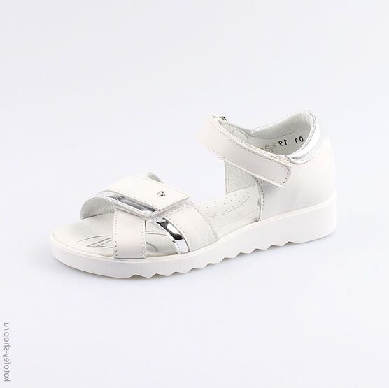 522138-21 Босоножки для девочки белый