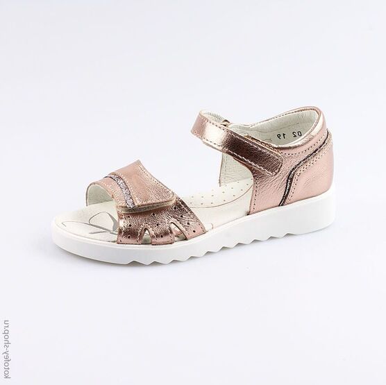 522146-22 Босоножки для девочки бронзовый