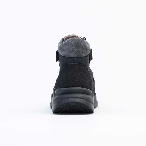 652175-51 Зимние ботинки для мальчика для мальчики черный фото №5