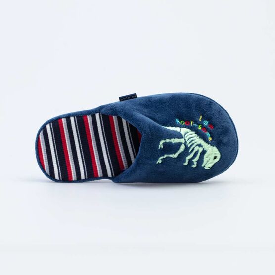 531218-11 Тапочки для мальчики светло-синий фото №4