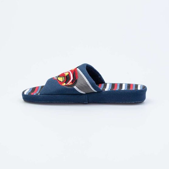 531214-11 Тапочки для мальчики син-кра фото №2