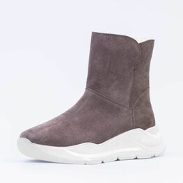 762124-42 Сапожки для девочки коричневый