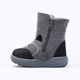 367129-41 Валенки на молнии Котенок для универсальные серый фото №2